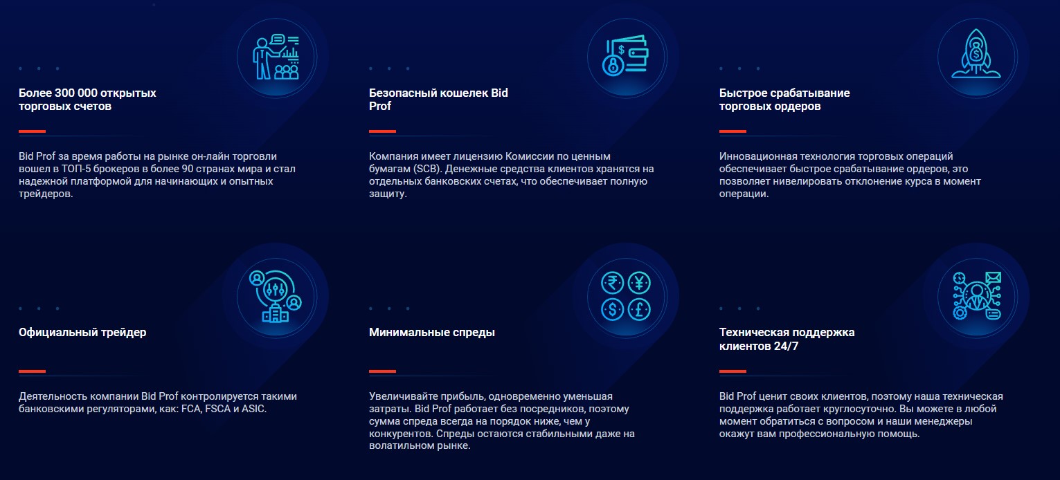 Инструменты Bidprof.com