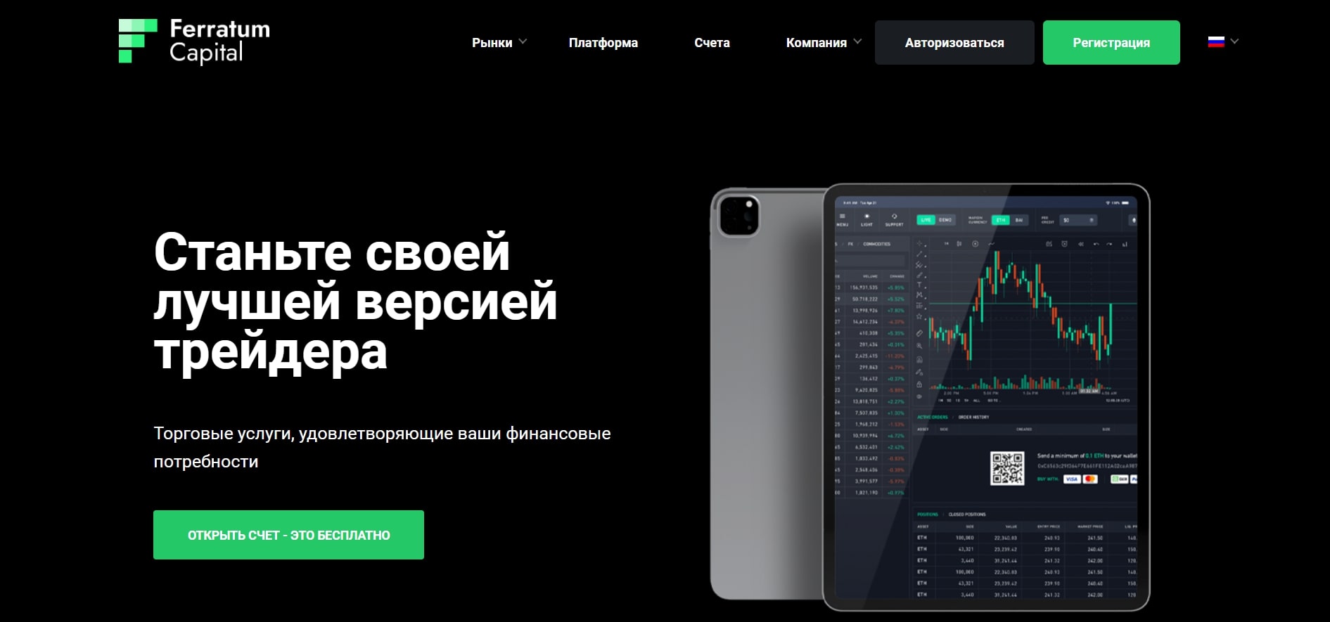 Плафторма Ferratum Capital