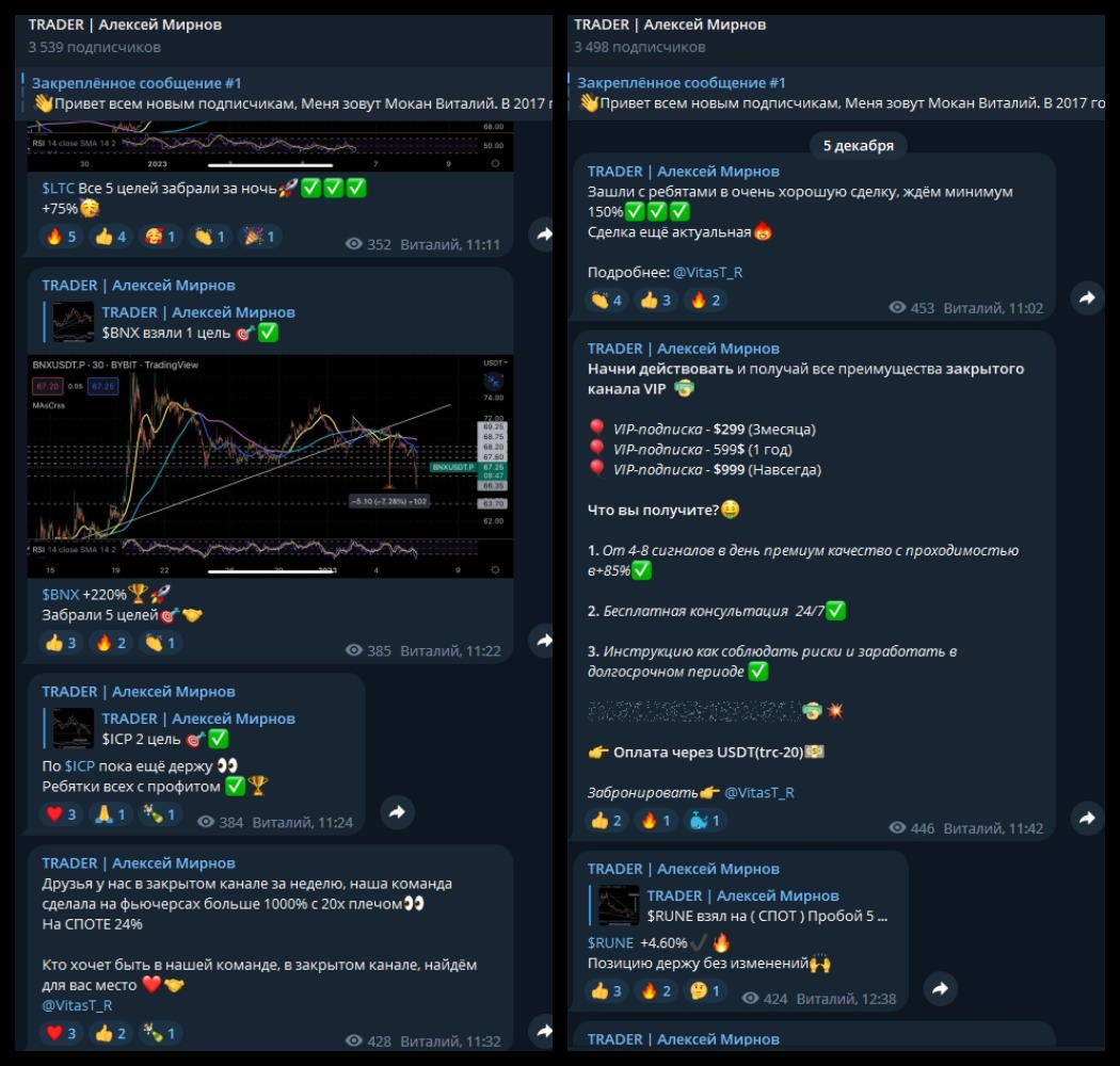 Информация о канале Алексей Мирнов