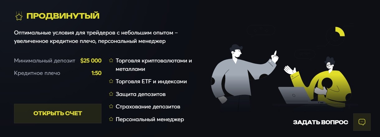 Типы счетов брокера everestfinances