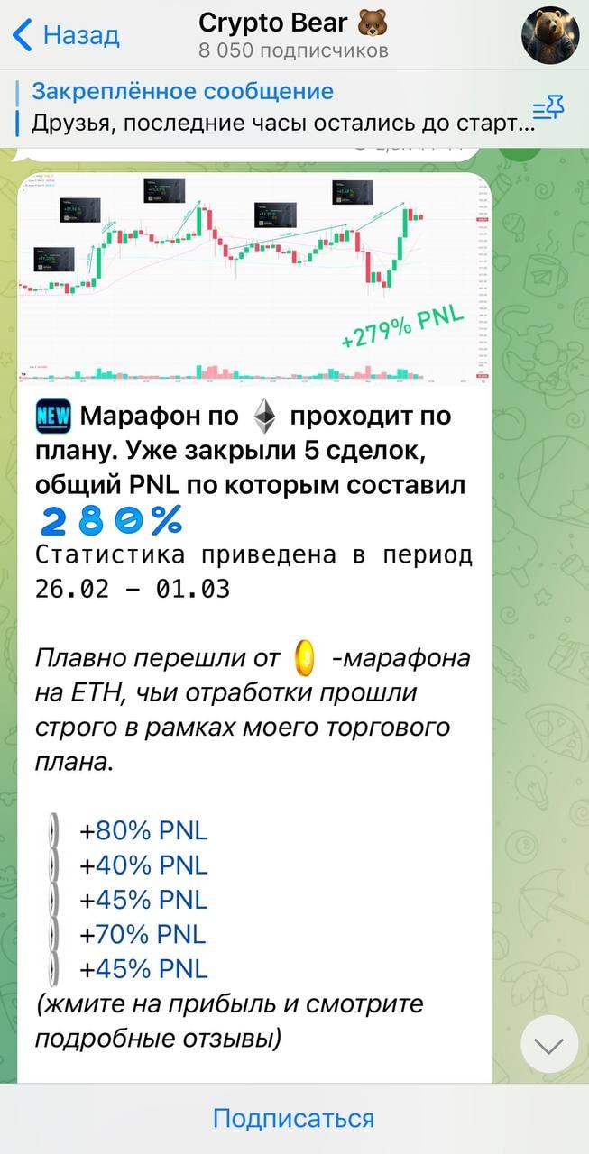 Сrypto Bear марафон