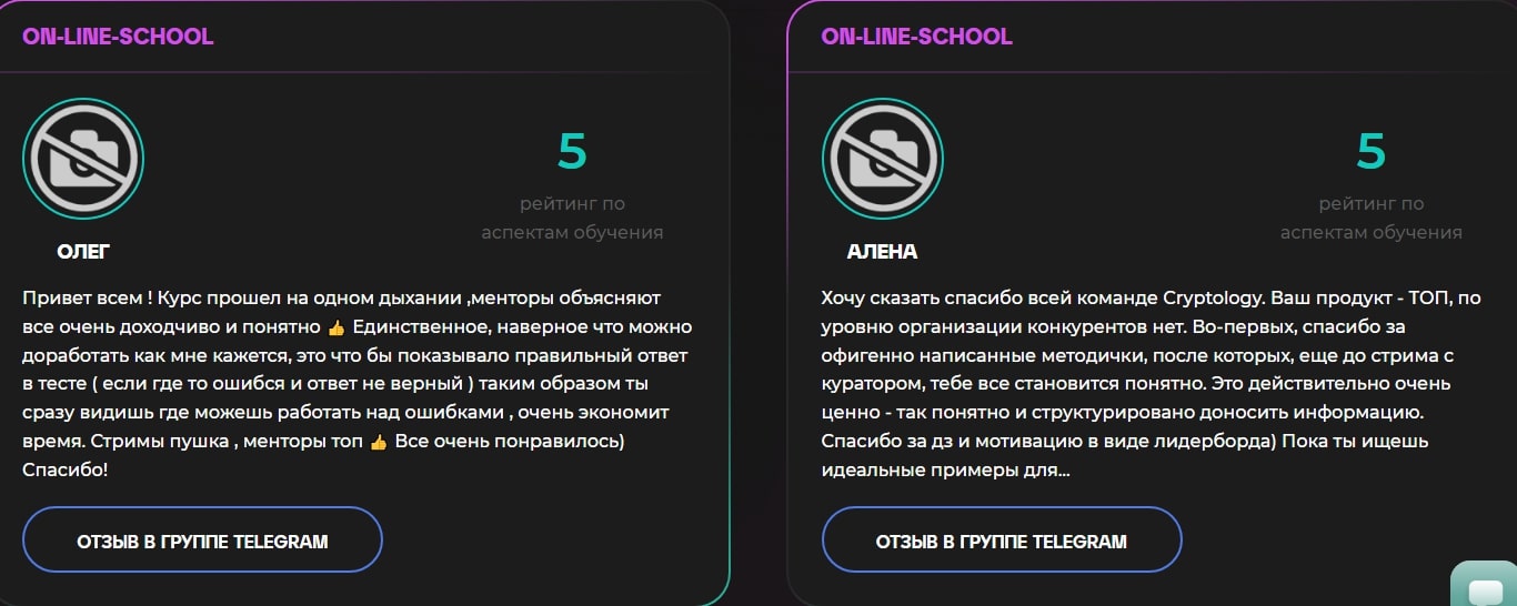 Cryptology School отзывы