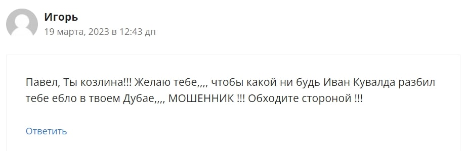 Павел Дневник Доходов отзыв клиента